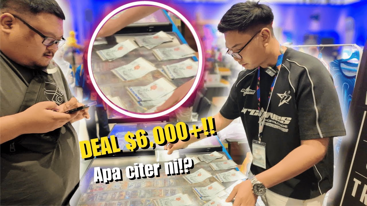 Kami Terbang ke Sarawak untuk Jual Card Pokemon & One Piece!