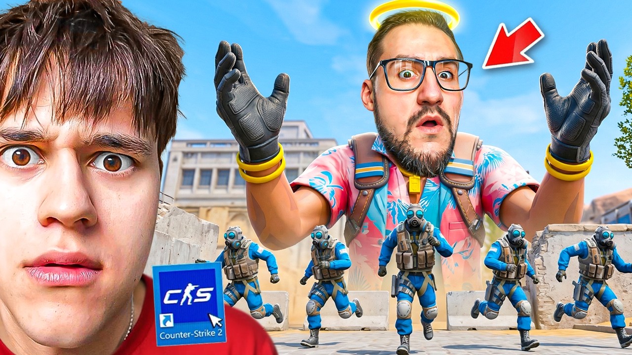 😎Я СДЕЛАЛ ЕГО БОГОМ! ОЛЕГ КОФФИ 1 vs 5 ПОДПИСЧИКОВ в CS2!