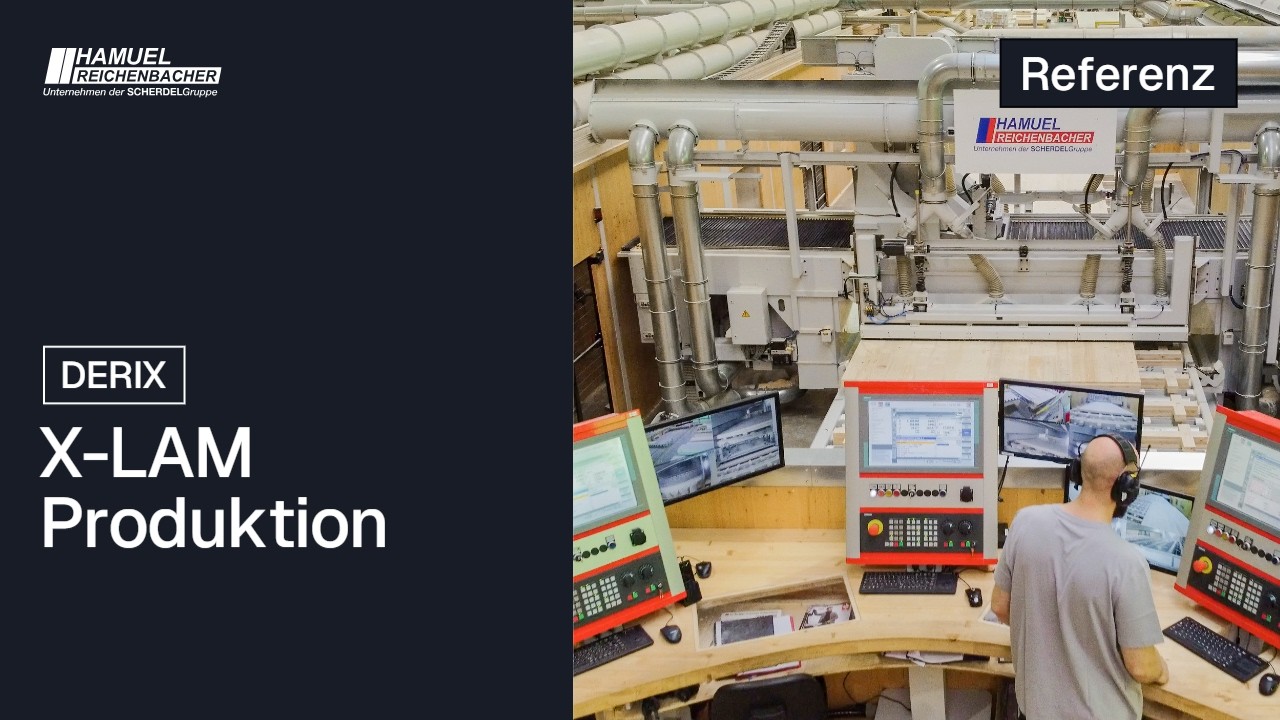 Industrie 4.0: X-LAM Produktion bei DERIX