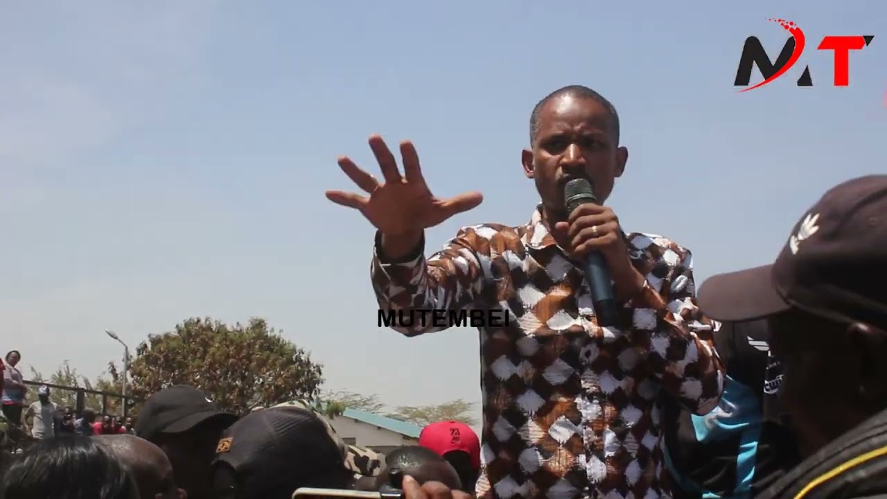 BABU OWINO GIVING OUT BURSARIES IN UTAWA! CAMPAIGNING FOR HIS 2027 GOVERNOR SEAT!!