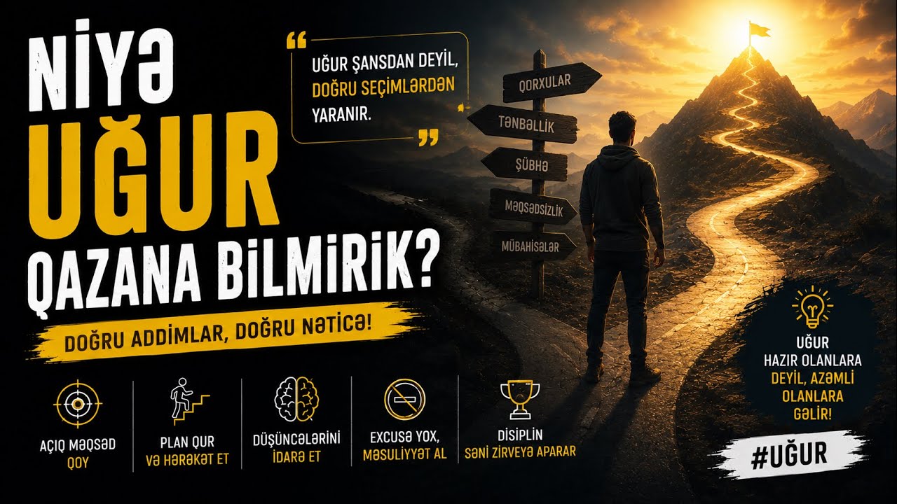 Uğur Qazanmaq Üçün Nə Lazımdır ?