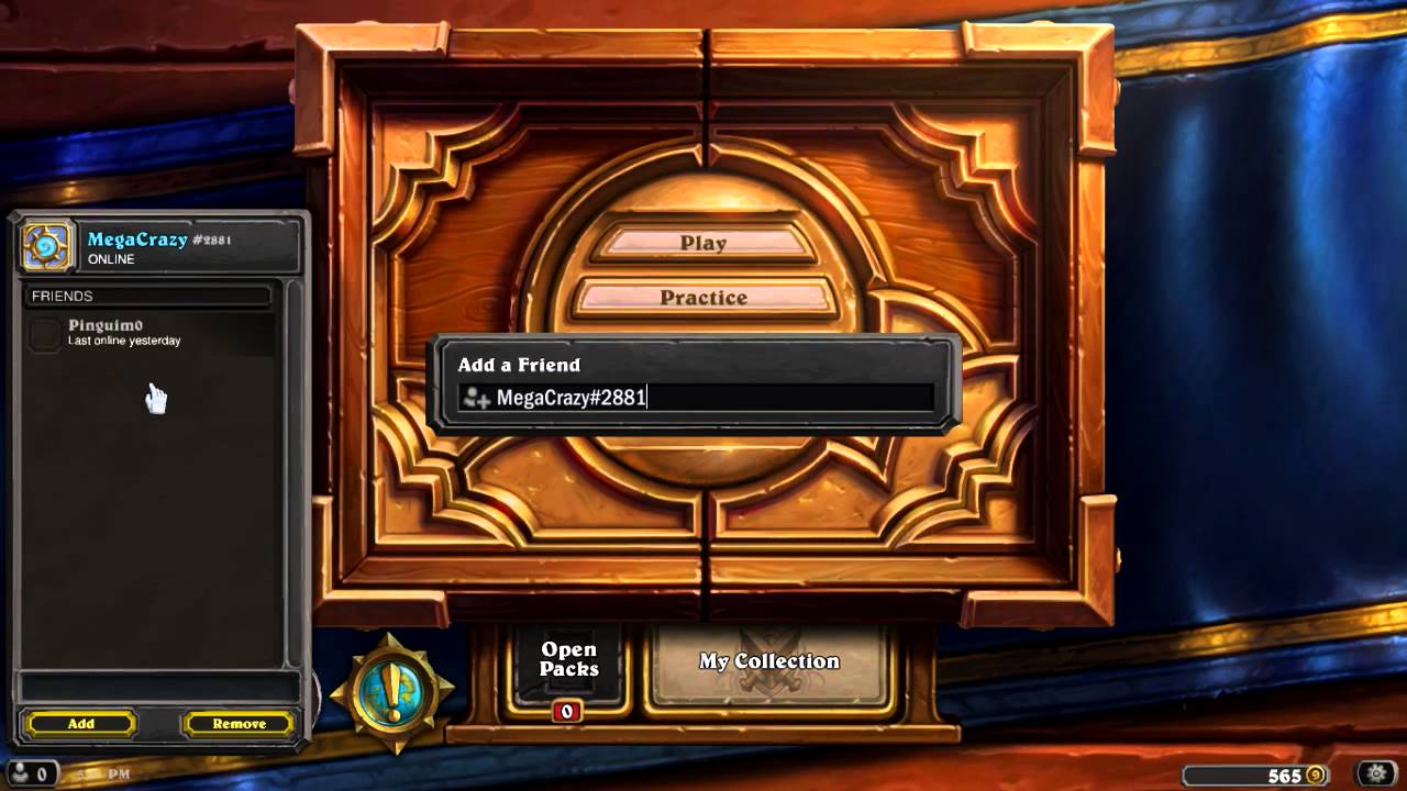 [HearthStone] How to add friends