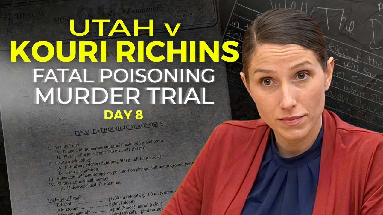 LIVE COURT: UT v. Kouri Richins: Fatal Poisoning Murder Trial ☠️ - Day 8
