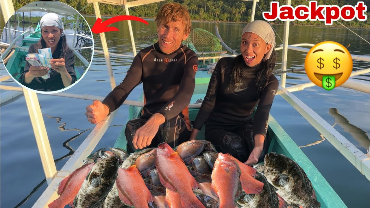 Mega Jackpot Kami Ngayon|Ang Laki Ng Kinita Sa Nahuli Namin Malalaking Isda😯