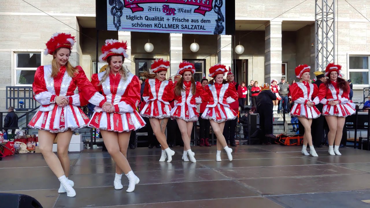 Tanzgarde Halle Rosenmontag 2019
