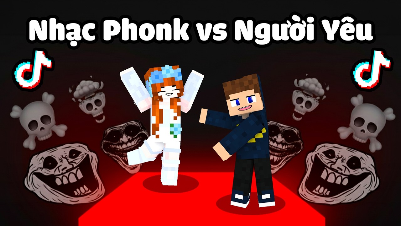 JayGray 24 Giờ Sinh Tồn Nhạc Phonk vs Người Yêu Trong Minecraft💔🤕Troll Mochi Bằng Nhạc TikTok