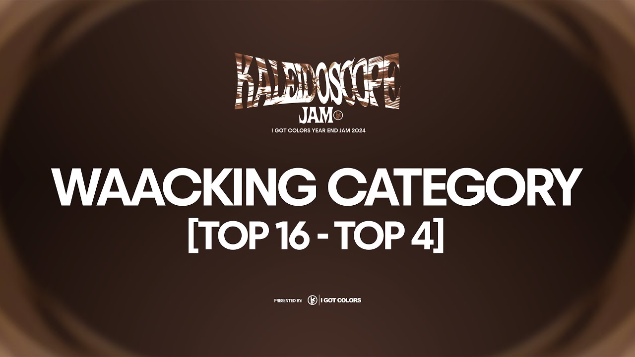 1v1 Waacking Category [Top 16 - Top 4] Kaleidoscope Jam 2024