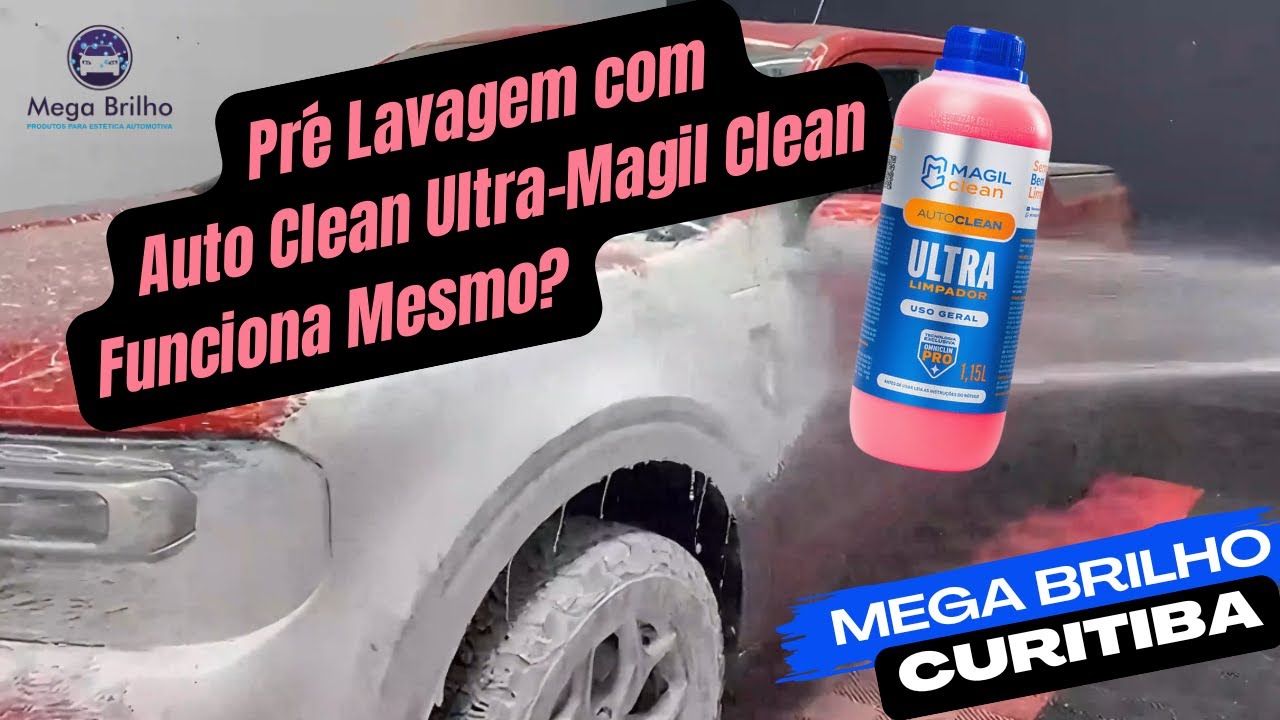 Pré Lavagem Automotiva COM MAGIL CLEAN AUTO CLEAN ULTRA