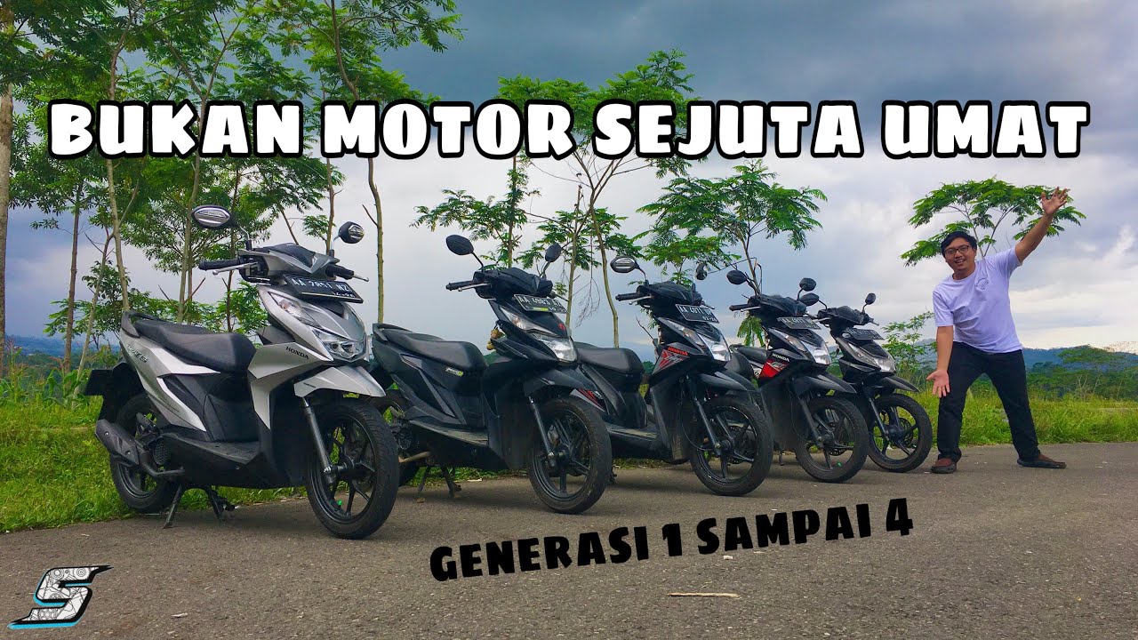 Honda Beat Generasi Pertama hingga Keempat | Sepeda Motor Paling Laku di Indonesia!