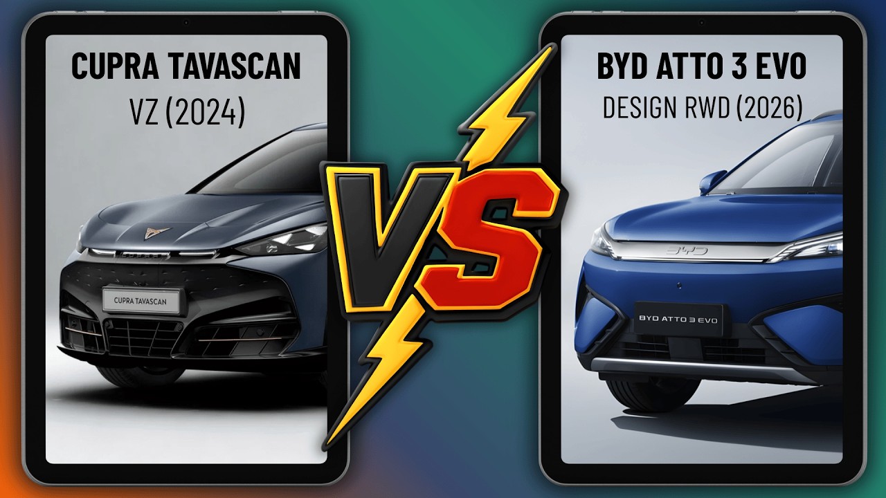 CUPRA Tavascan VZ vs BYD ATTO 3 (2026) | Which EV Wins? ⚡️