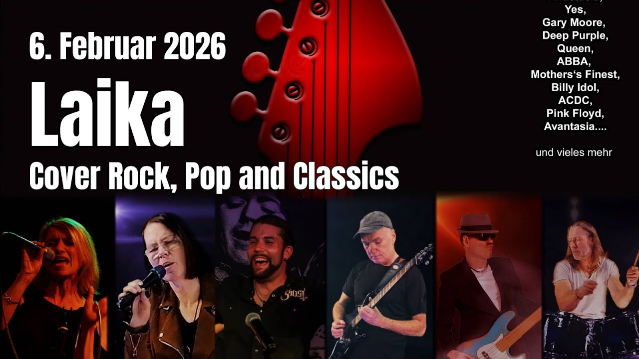 Laika live auf der intakt Musikbühne