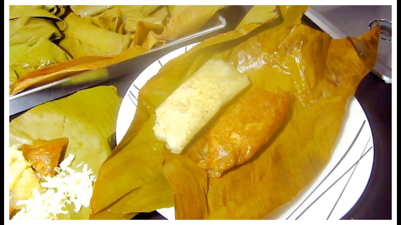 Como hacer Envueltos de Yuca al vapor Colombianos / Cocina Sabor/Cassava Wraps