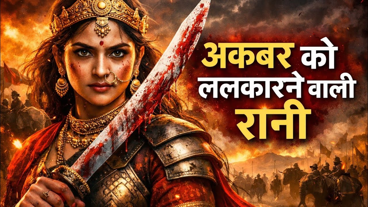 रानी दुर्गावती: अकबर की सेना को ललकारती वीरांगना की कहानी | Full History