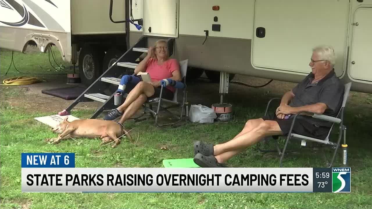 Michigan state parks raising overnight camping fees