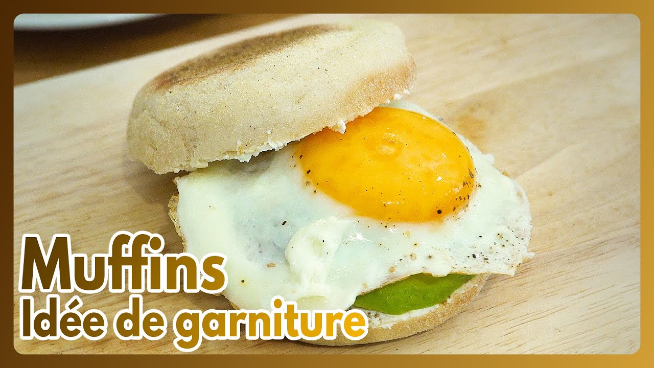 Muffins anglais oeuf-avocat pour votre prochain brunch ! 🍳