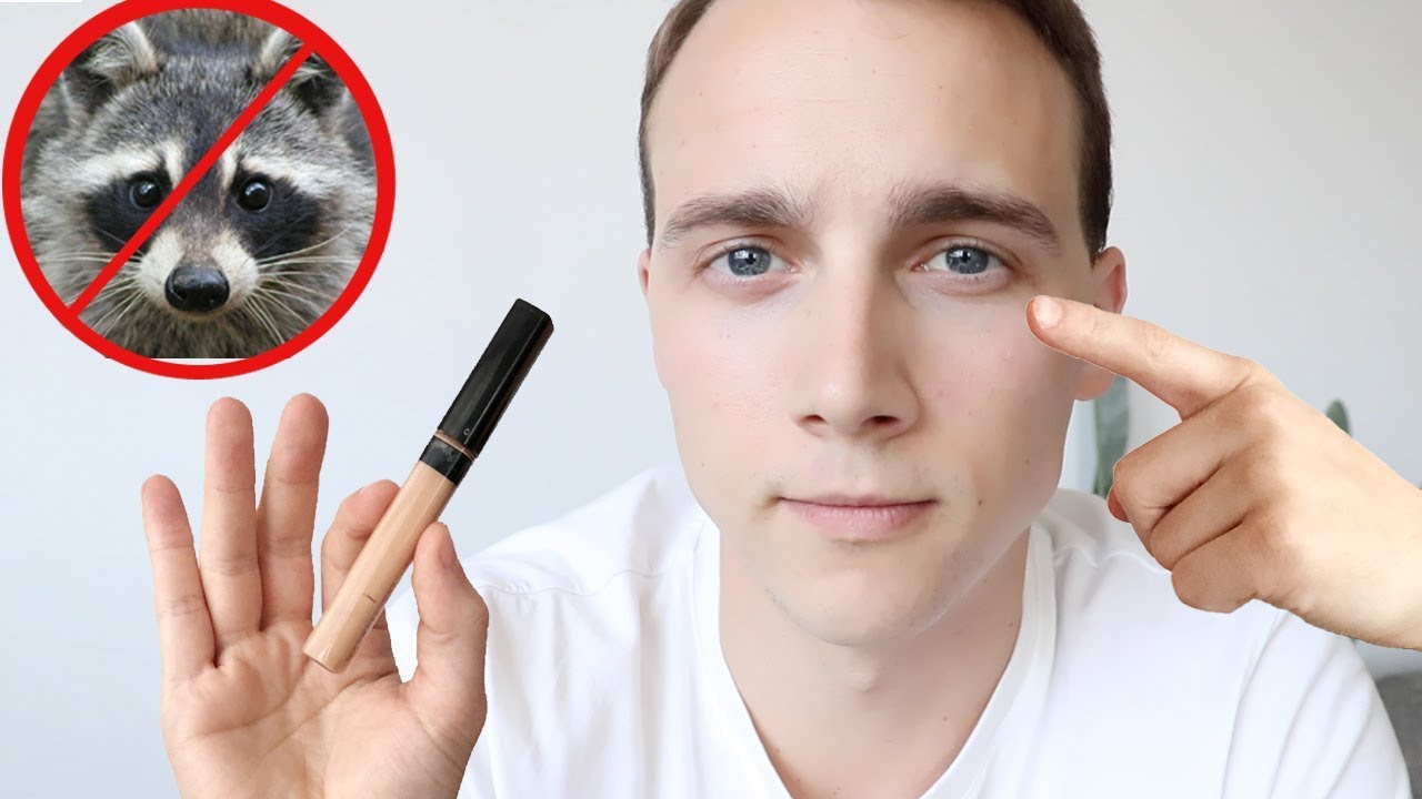 Invisible Men's Makeup Tutorial for Dark Circles