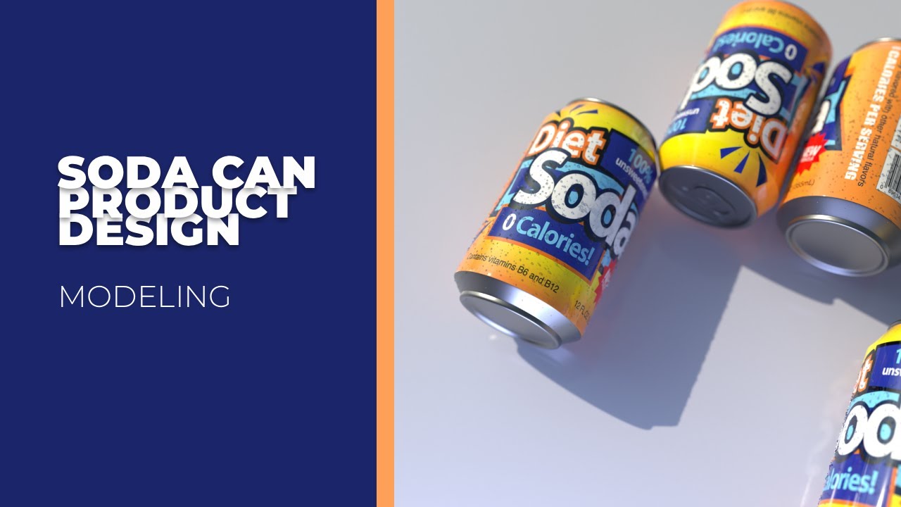 Blender Soda Can Tutorial Series: MODELING - #1