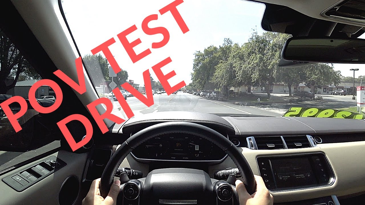 2016 Land Rover Range Rover Sport Supercharged POV Test Drive - eLeaseReturns.com