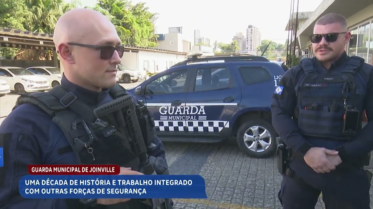 Guarda Municipal de Joinville comemora 10 anos de servi&ccedil;os &agrave; comunidade