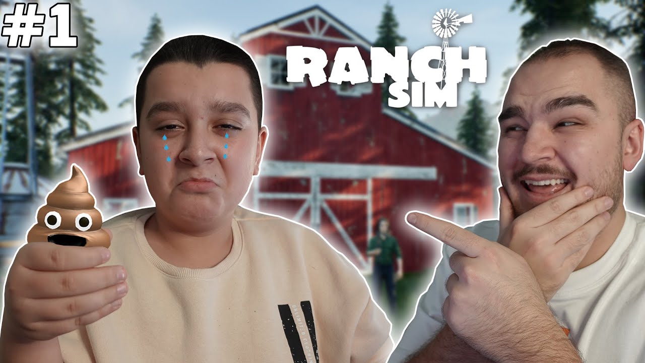 E Detyrova Juskin ME PASTRU MUTIN E PULAVE HAHAHAH!   RANCH SIMULATOR #1