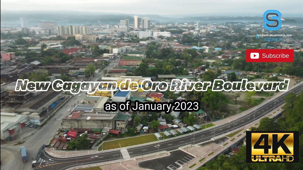 Cagayan de Oro River Boulevard | Stunning Aerial View of the “City of Golden Friendship” #DroneView