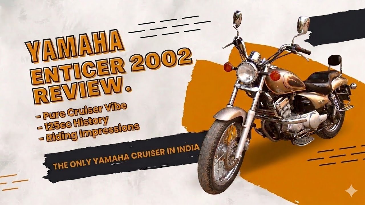 Yamaha Enticer 125cc | 2002 Classic Cruiser | OVERVIEW