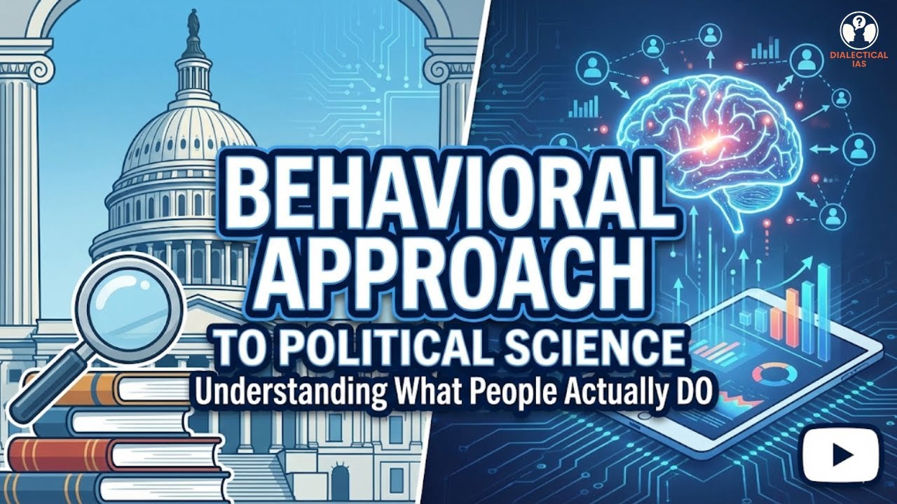 Behavioral Revolution to Behavioral Approach —How Data Rewrote Political Science |UPSC PSIR Optional