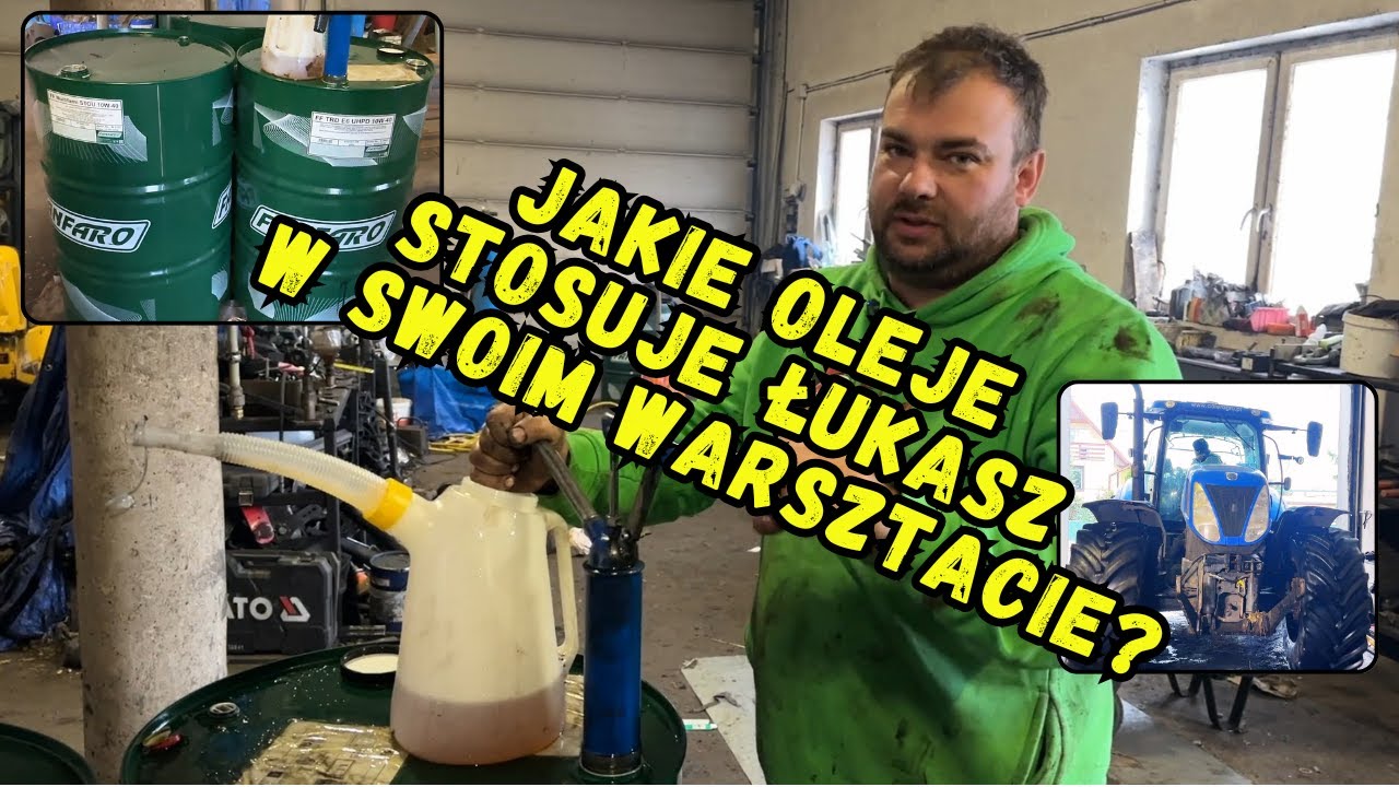Serwis New Hollanda Jakie oleje stosuje w naszym warsztacie Justyna i Łukasz Rolnicy z Podlasia