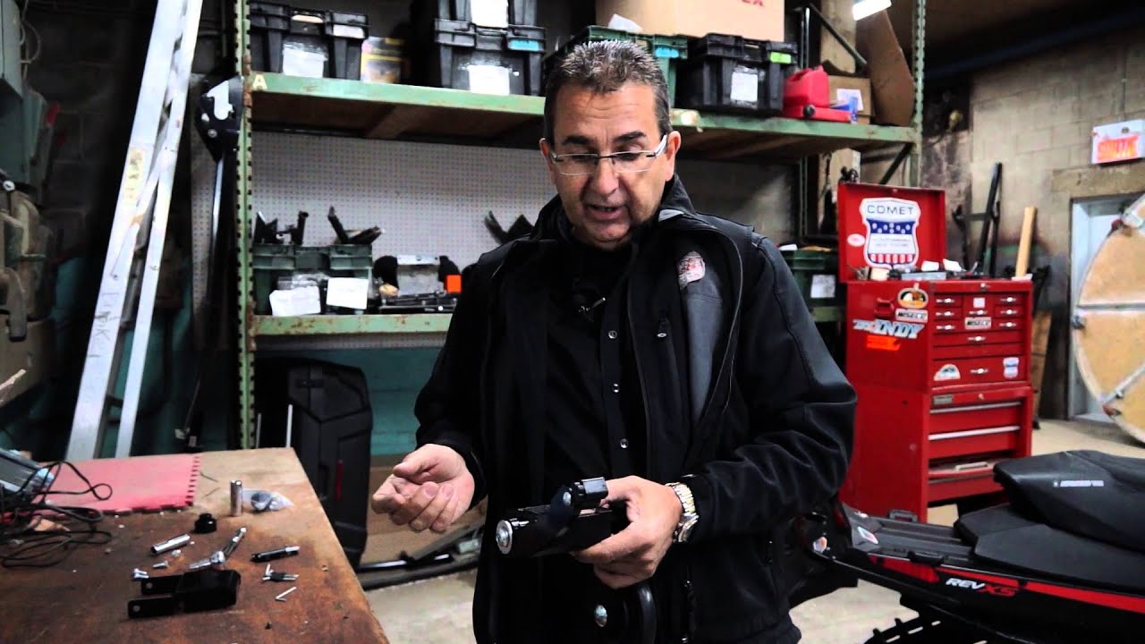 Rouski, roues rétractables pour motoneige