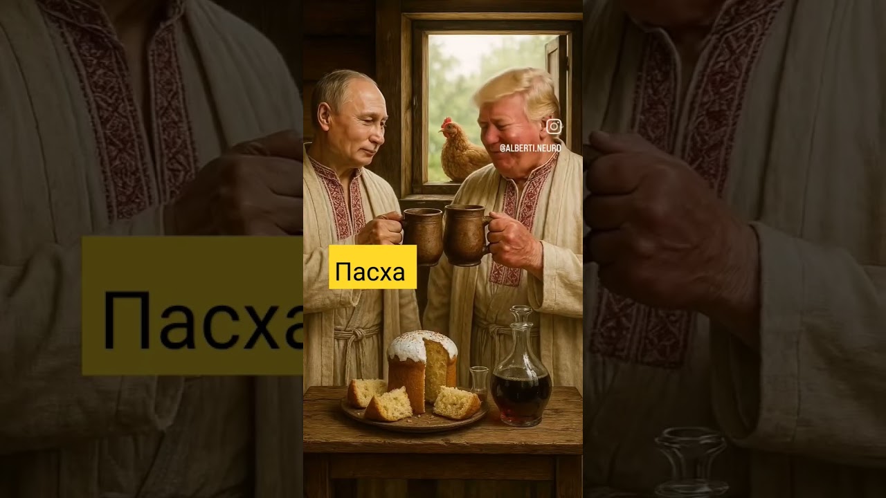 Пасха #россия #америка