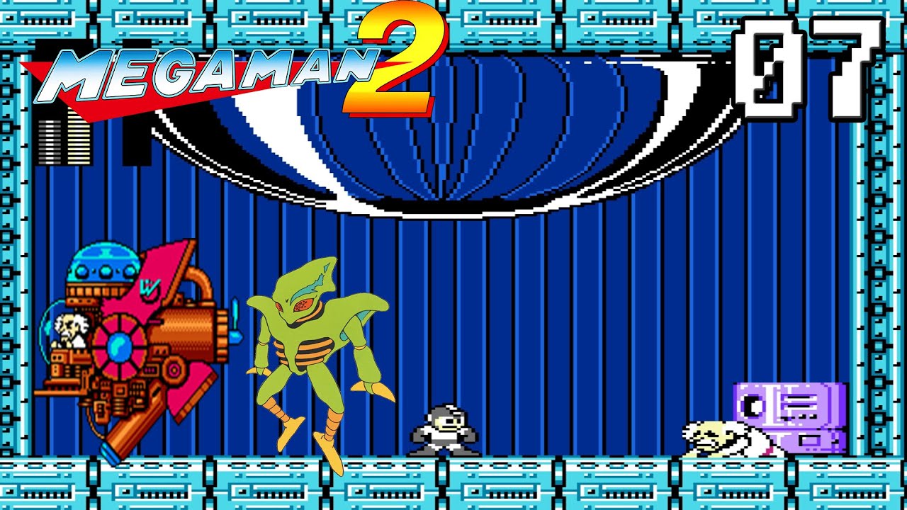 Megaman 2🤖Wily Boss Kampf & Alien als Hologram + Bonus #07 [Ende]