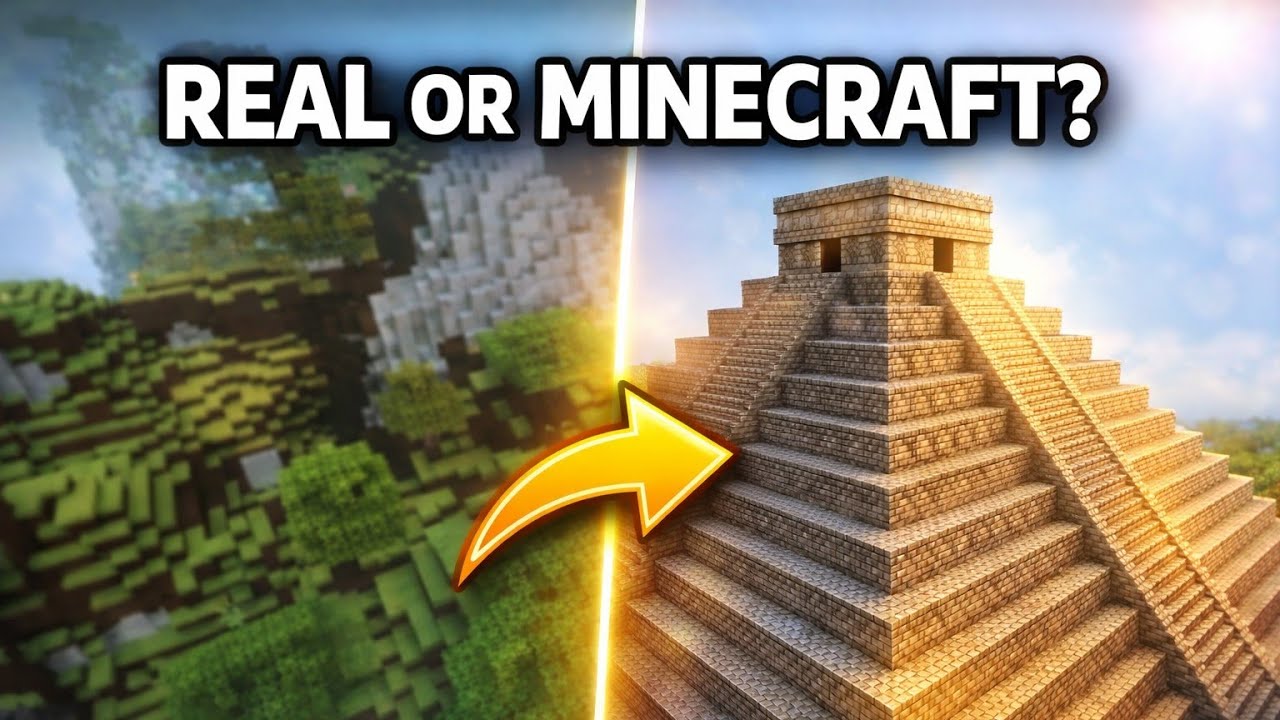 I Built Chichen Itza in Minecraft – Ancient Wonder Recreated! Part 8 #minecraft #gaming #trending 