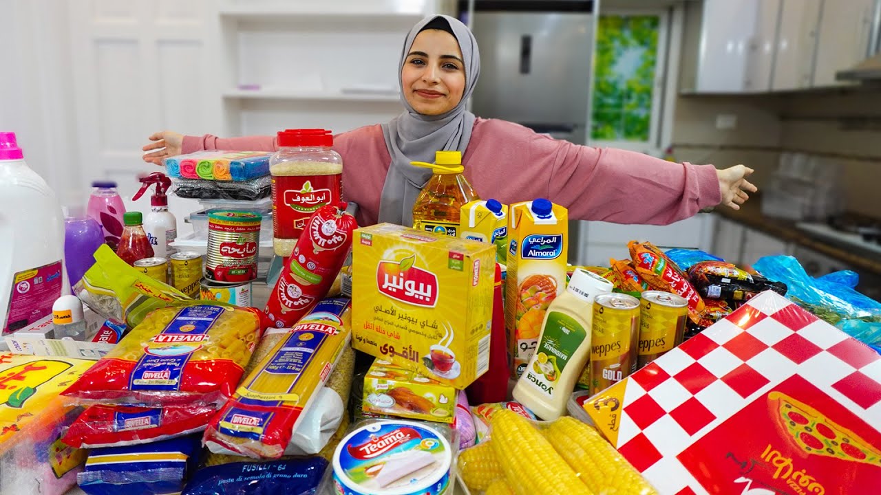 تنظيم وترتيب اكبر مشتريات لبيتي الجديد🏡منظمات جديدة للثلاجة😍