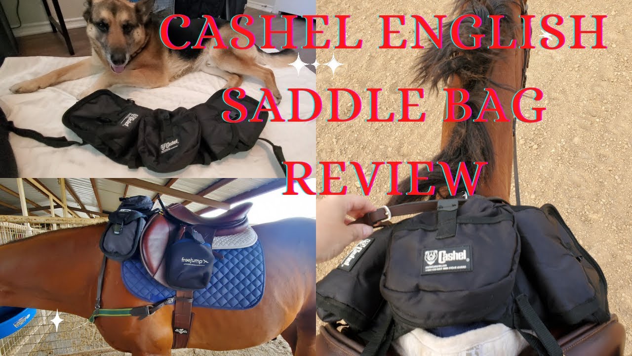 Cashel English Saddle Bag - Equestrian Review - Pommel Bag - English Trail Riding