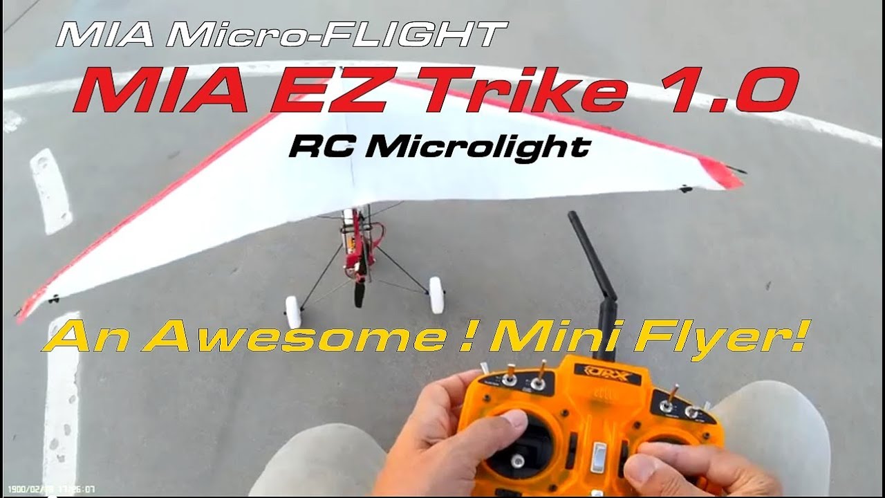 RC Microlight Ultralight - MIA EZ Trike 1.0 2014