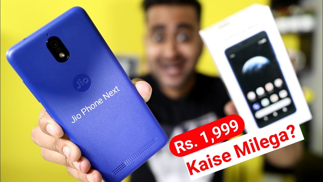Jio Phone Next Unboxing & Plan Details | Jio Phone Next Specifications Price | EFA