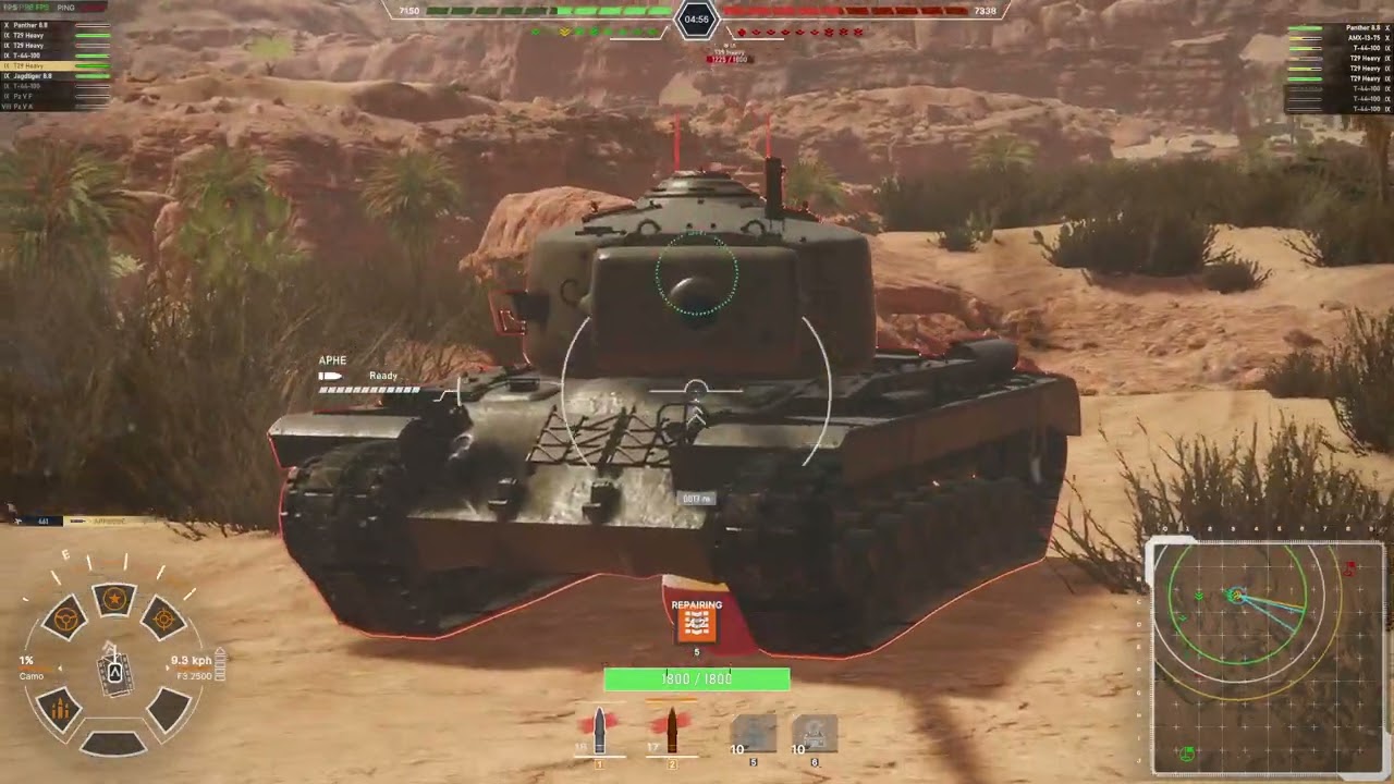 Steel Aces Gameplay 1.0.12 T29 heavy tank