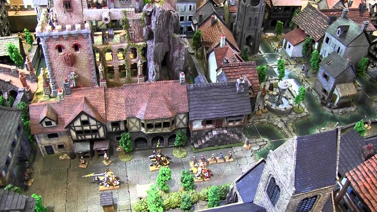 Dwarven Forge, Miniature Building Authority and TerranScapes City