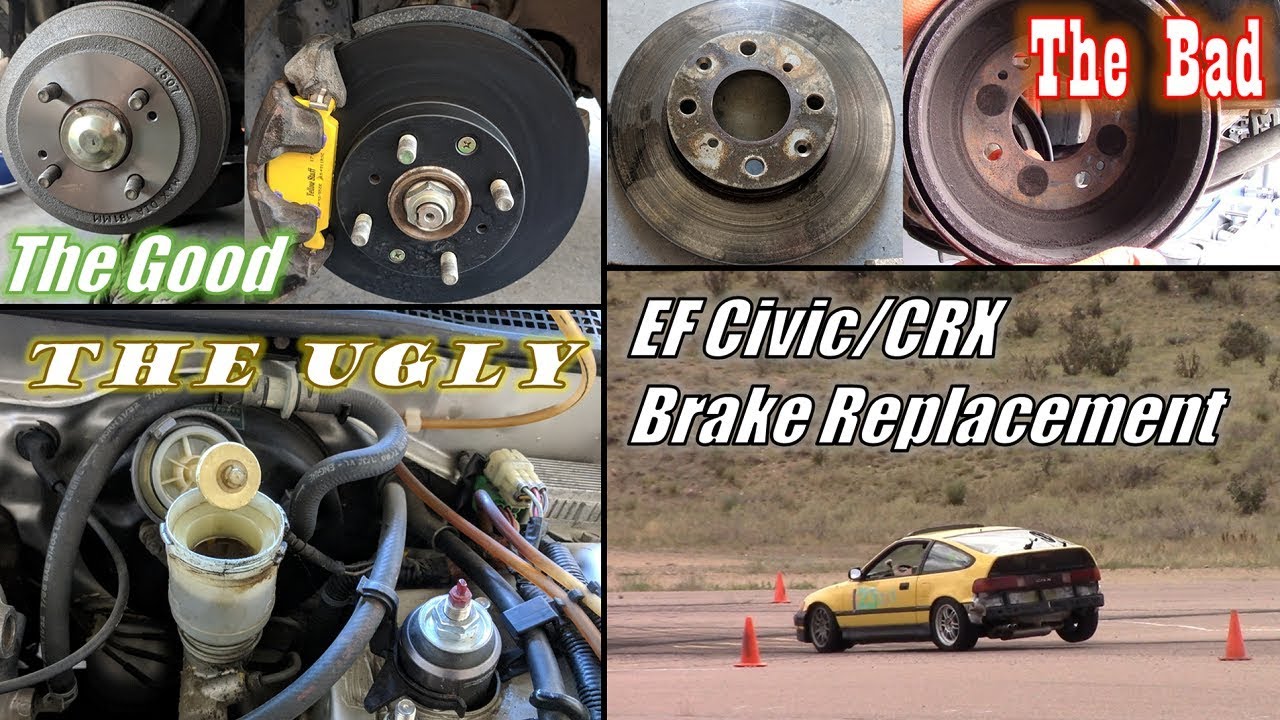 EF Civic/CRX Complete Brake Service (88-91)