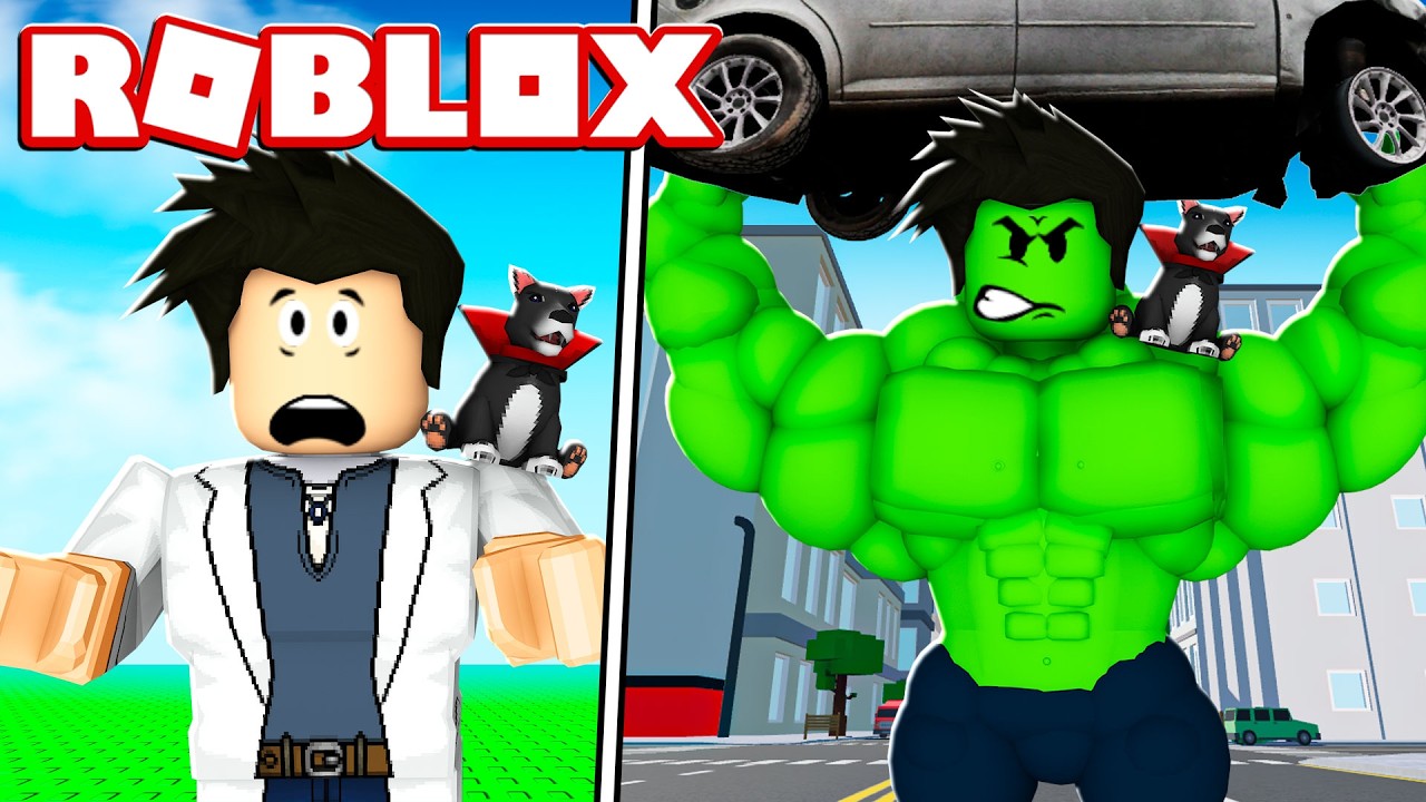 LOKIS VERDE MUITO FORTE | Roblox - Muscle Transform Simulator