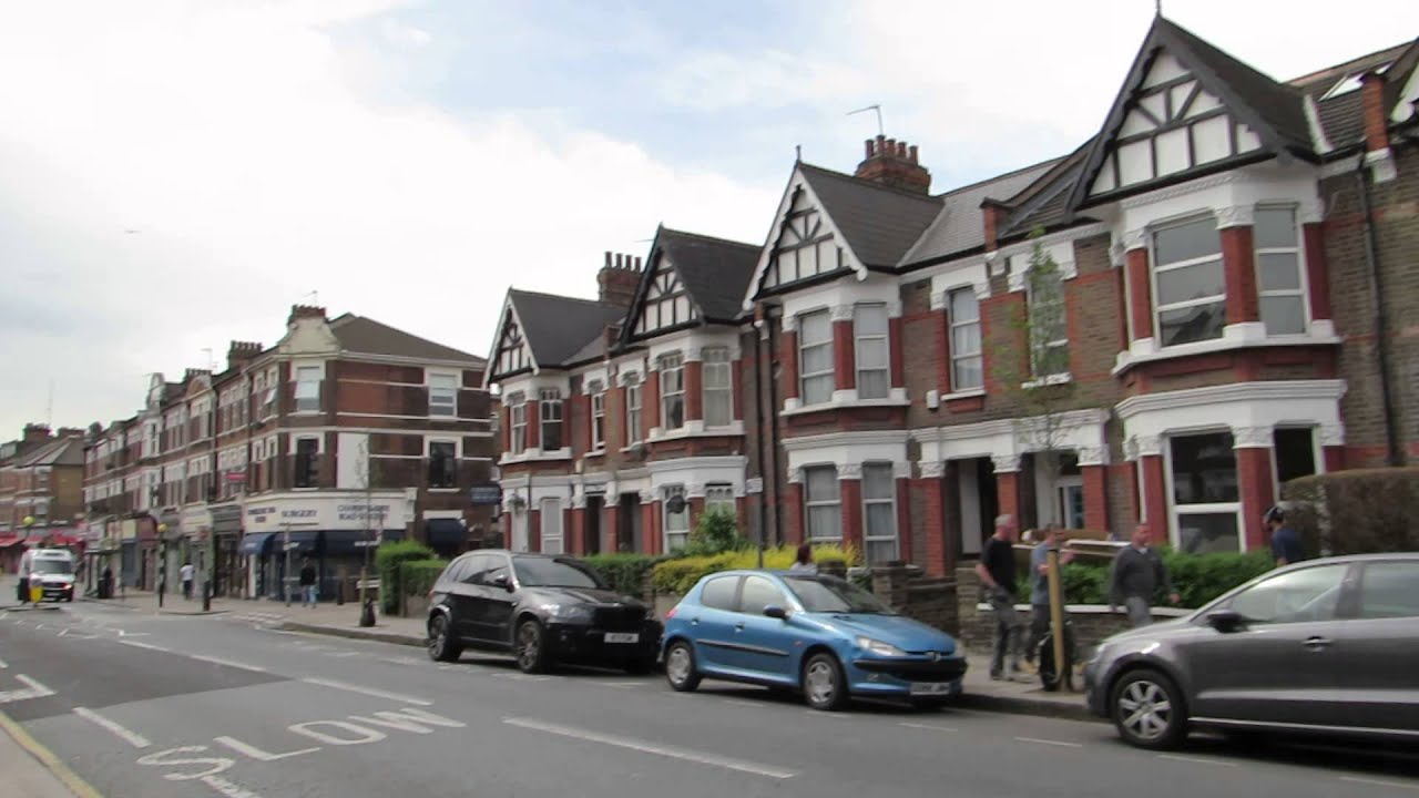 Walk from Hanover Road to Kensal Rise Station in London NW10