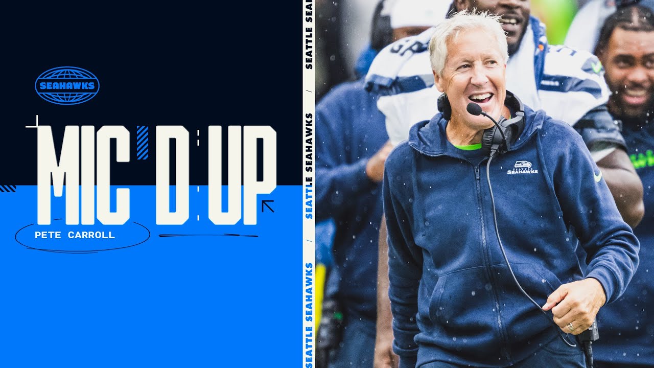Seahawks Mic'd Up - Best Of Pete Carroll