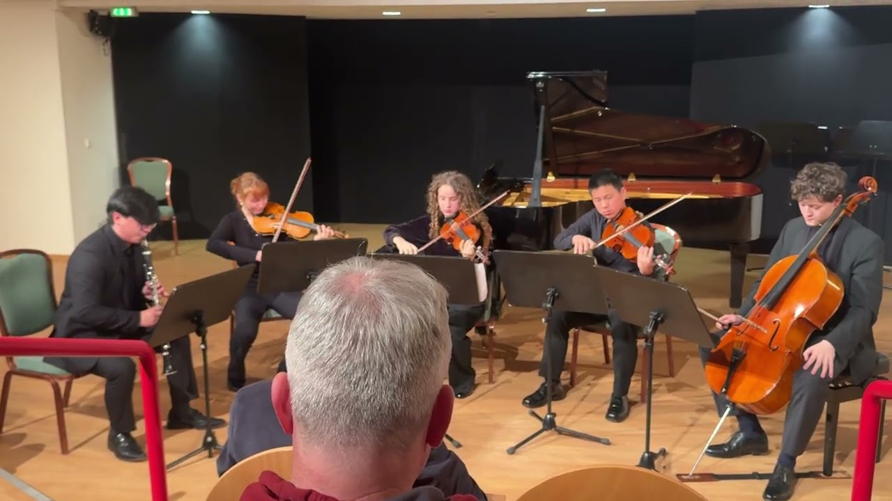 Brahms, klarinettenquintett h-moll op.115. Luca Sebatián Mancilla Calmet 18 y.o #clarinet #klarinet 