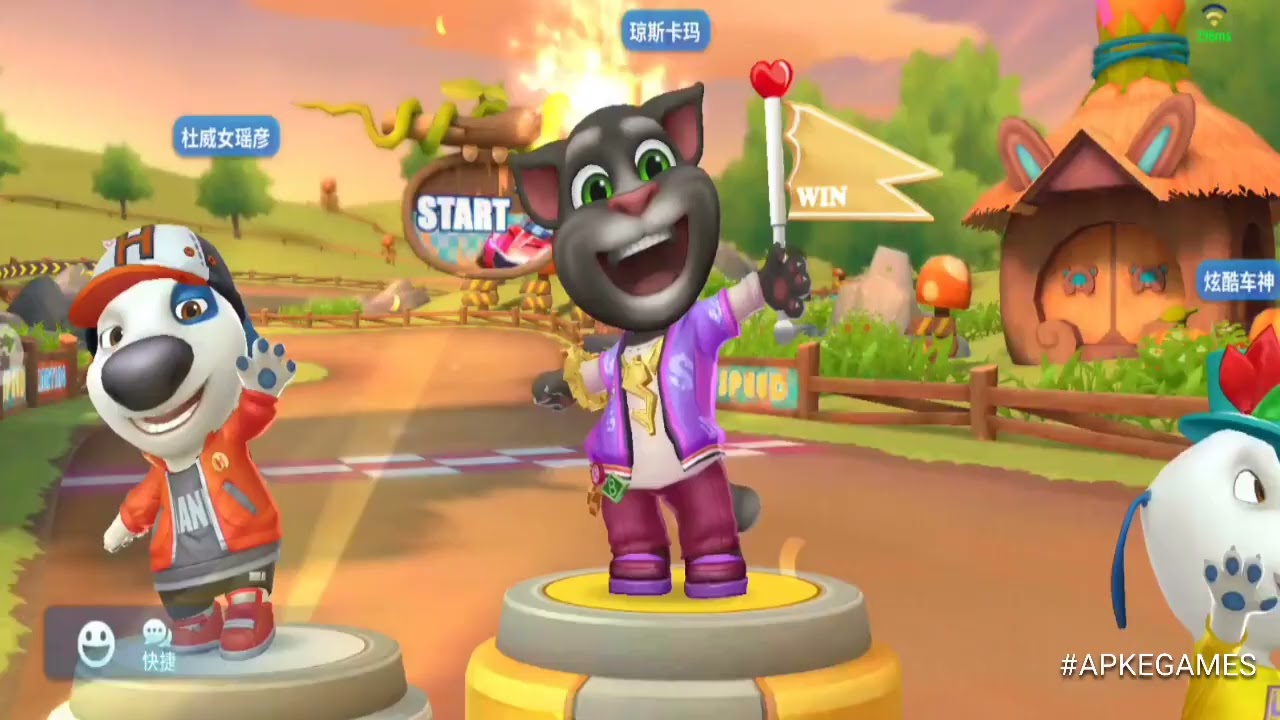 Talking Tom Karting Gameplay Android ios 