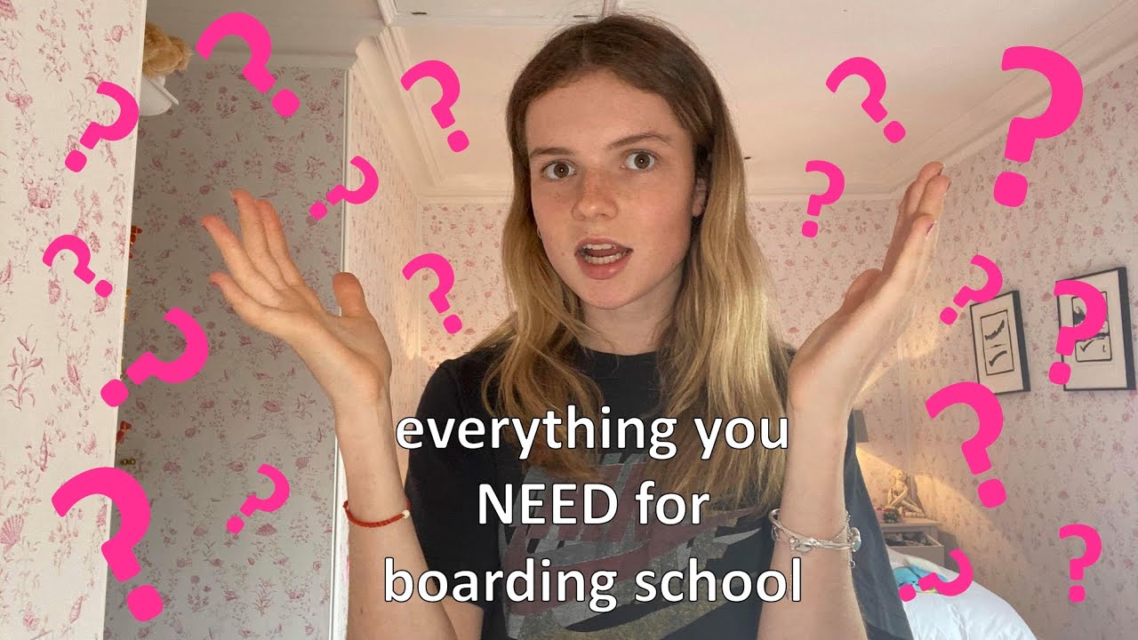 WHAT TO PACK FOR BOARDING SCHOOL