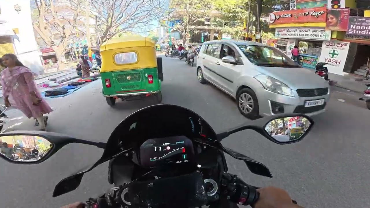 18Jan2026 - BMW S1K Bangalore Biker - Daily Ride - CCDToHSRLayoutAndBikeWash