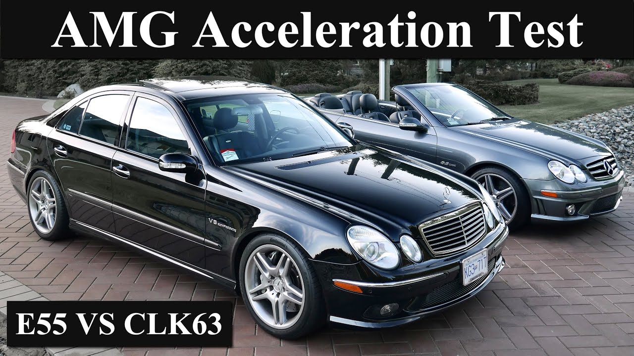 Is My 17 Year Old Mercedes E55 AMG Still Fast? vs CLK63