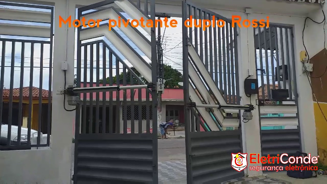 Instala&ccedil;&atilde;o motor pivotante duplo Rossi em Mosqueiro