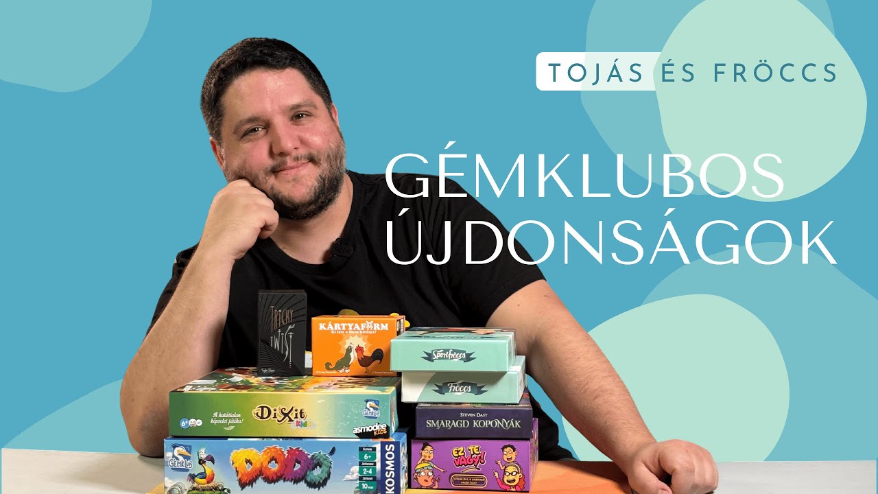 Tojásos 🥚 Fröccs 🥛 - 7 Újdonság a Gémklubtól 2026 Január