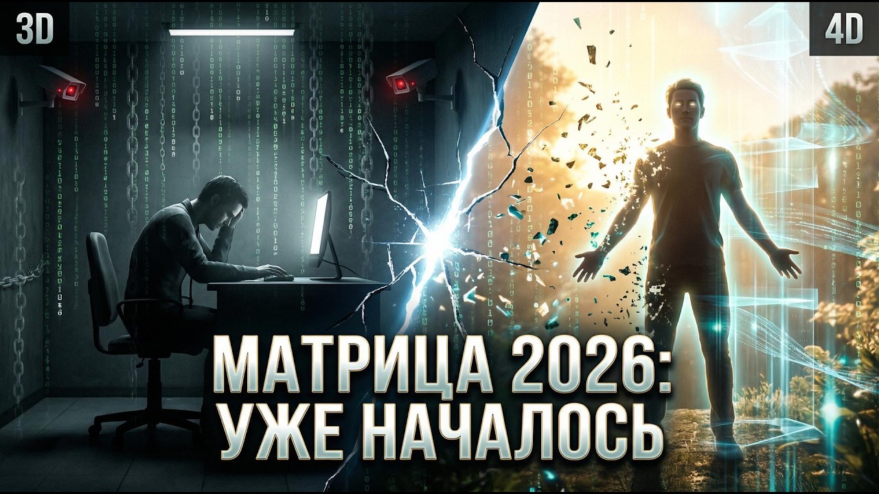 Что происходит с людьми прямо сейчас. Новая матрица запущена.